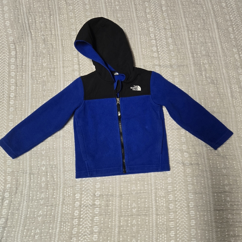 The North Face Kids Black and Blue Hoodie